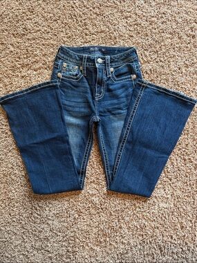 Miss Me high rise flare jeans